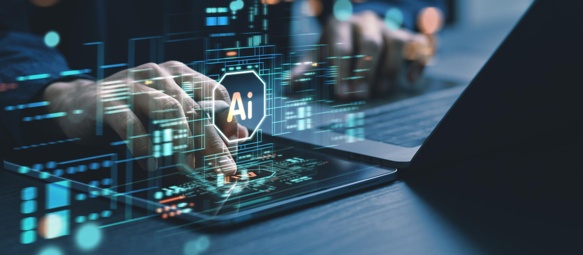 Imagen de archivo de inteligencia artificial