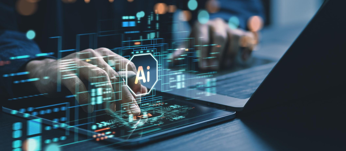 Imagen de archivo de inteligencia artificial