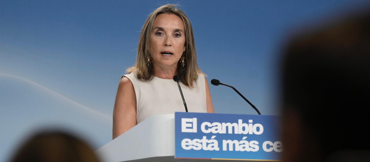 La vicesecretaria de Regeneración Institucional del PP, Cuca Gamarra