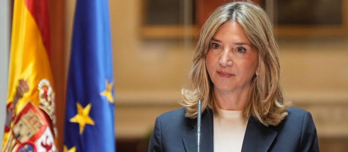 La portavoz del PP en el Senado, Alicia García.