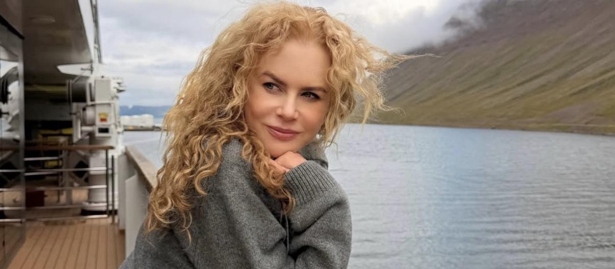 Nicole Kidman en Islandia