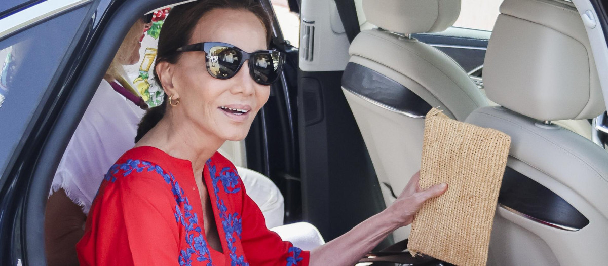 Isabel Preysler en Marbella en una foto de archivo