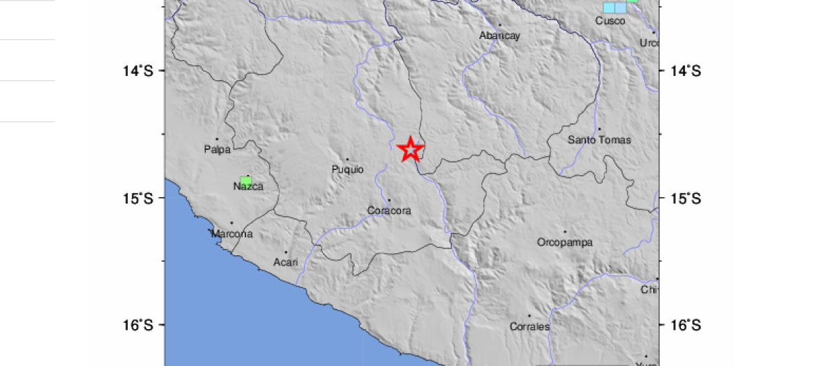 Terremoto en el sur de Perú