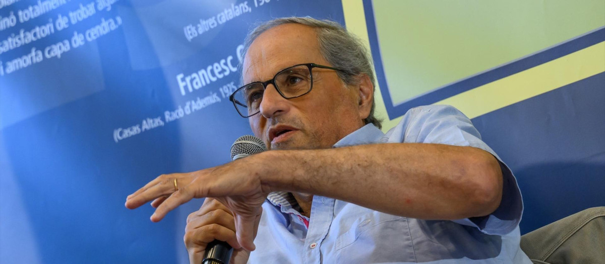 El expresidente de la Generalitat Quim Torra, en una imagen de archivo