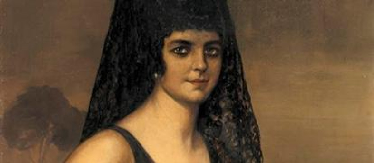 Pastora Imperio retratada por Julio Romero de Torres