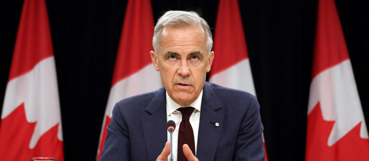 El primer ministro canadiense, Mark Carney