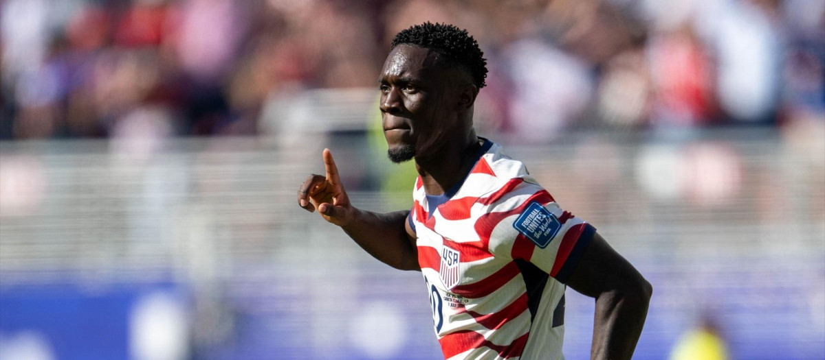 Folarin Balogun, en un partido del Mundial 2026