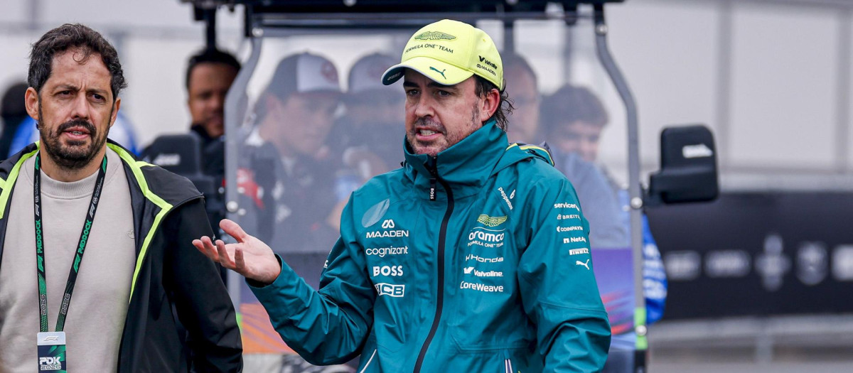 Fernando Alonso, durante el Gran Premio de Países Bajos 2026