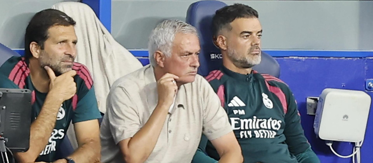 El entrenador del Real Madrod, Jose Mourinho