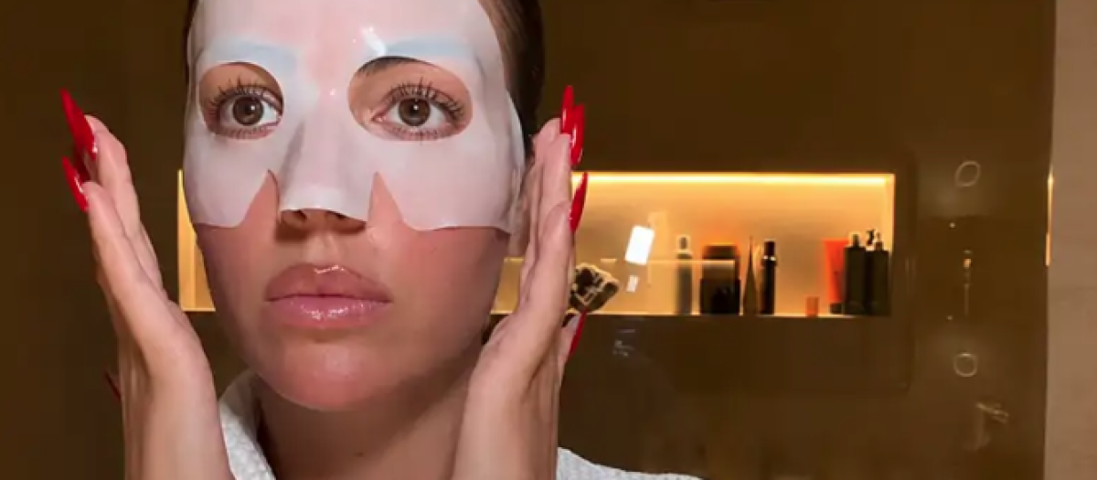 La rutina facial de Georgina