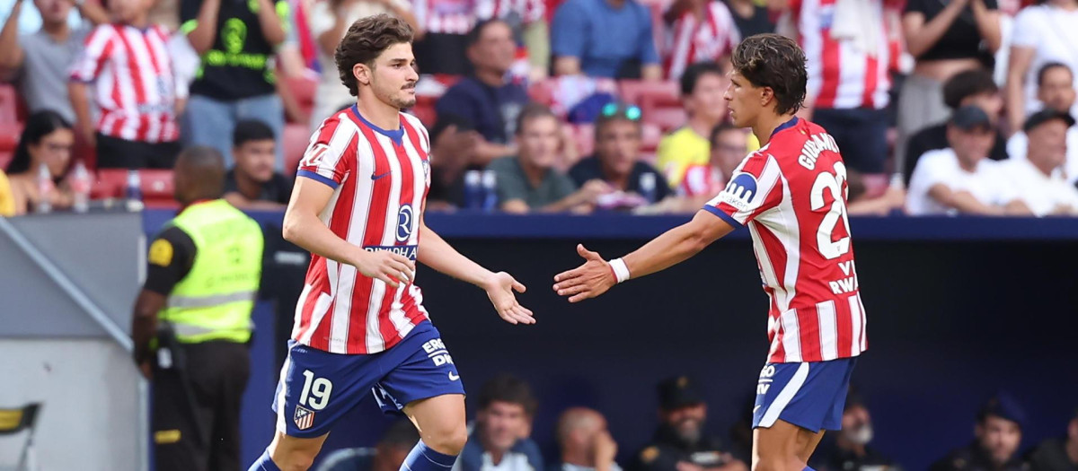 Julián Álvarez, en el Atlético de Madrid - Villarreal