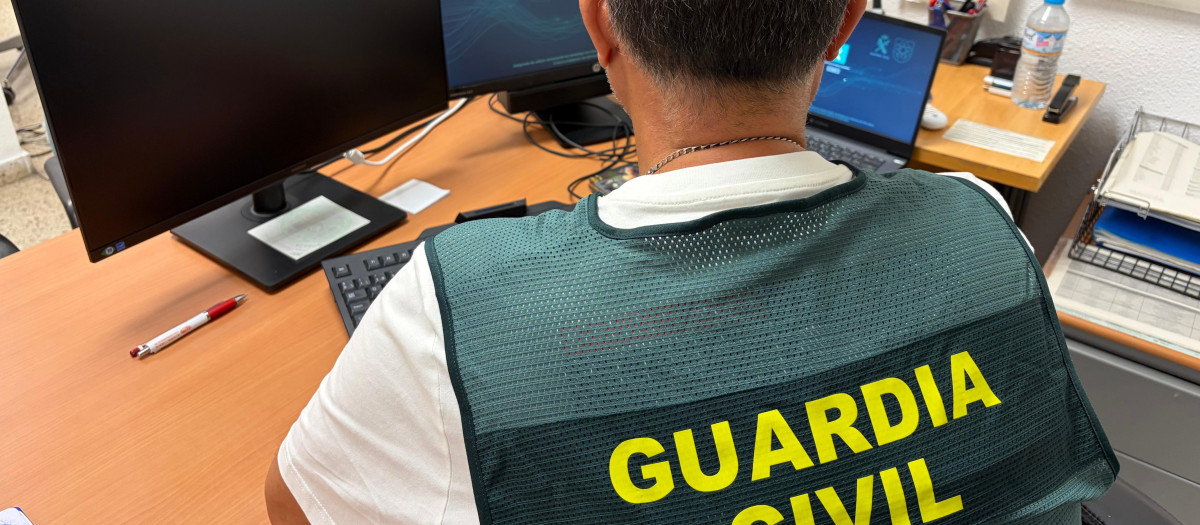 Imagen de archivo de un agente de la Guardia Civil