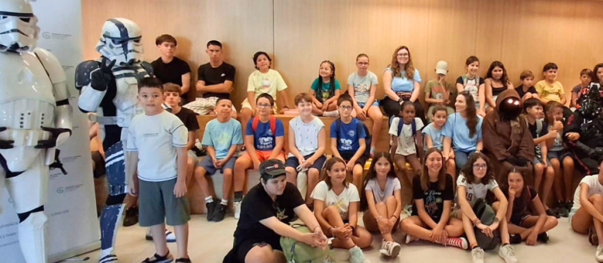 Imagen de archivo del Campamento de Verano de la AECC en Valencia