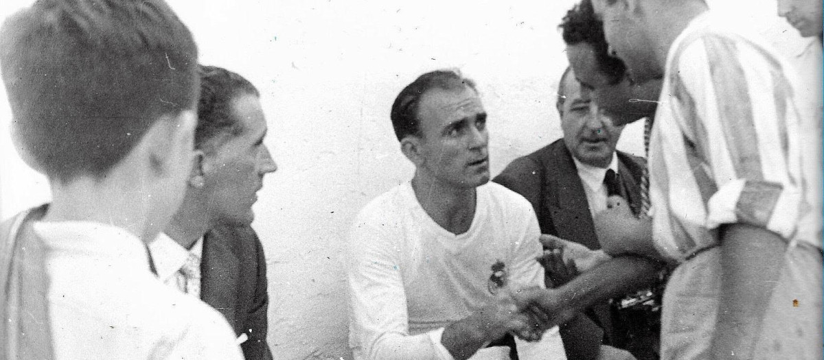 Di Stefano en Campo de Criptana, 1957
