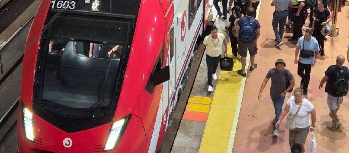 Nuevo tren de Cercanías en Madrid