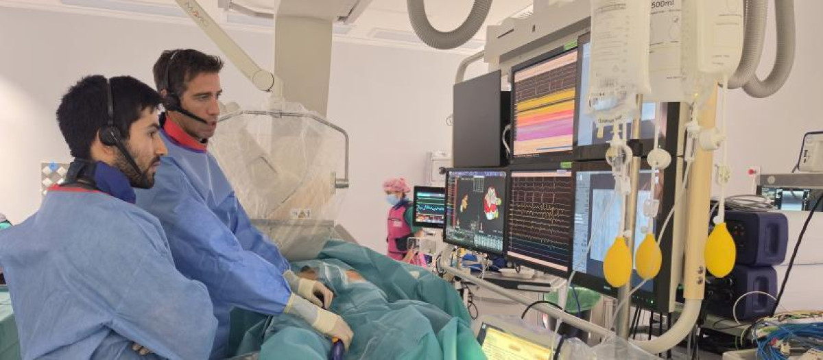 El Hospital 12 de Octubre logra un éxito del 97 % en el tratamiento de la arritmia más frecuente