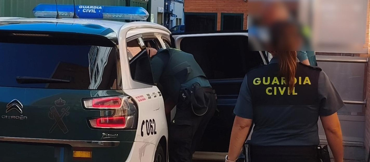 Una detención de la Guardia Civil en la provincia de León, en una imagen de archivo