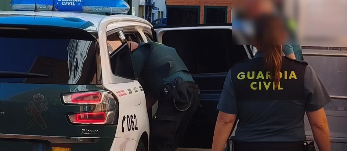 Una detención de la Guardia Civil en la provincia de León, en una imagen de archivo
