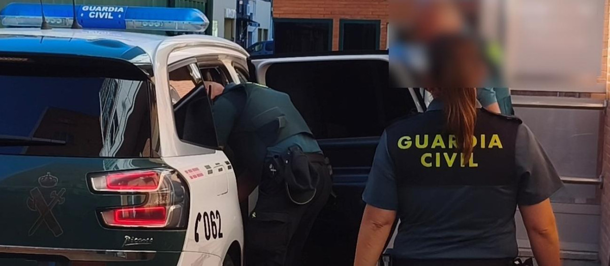 Una detención de la Guardia Civil en la provincia de León, en una imagen de archivo