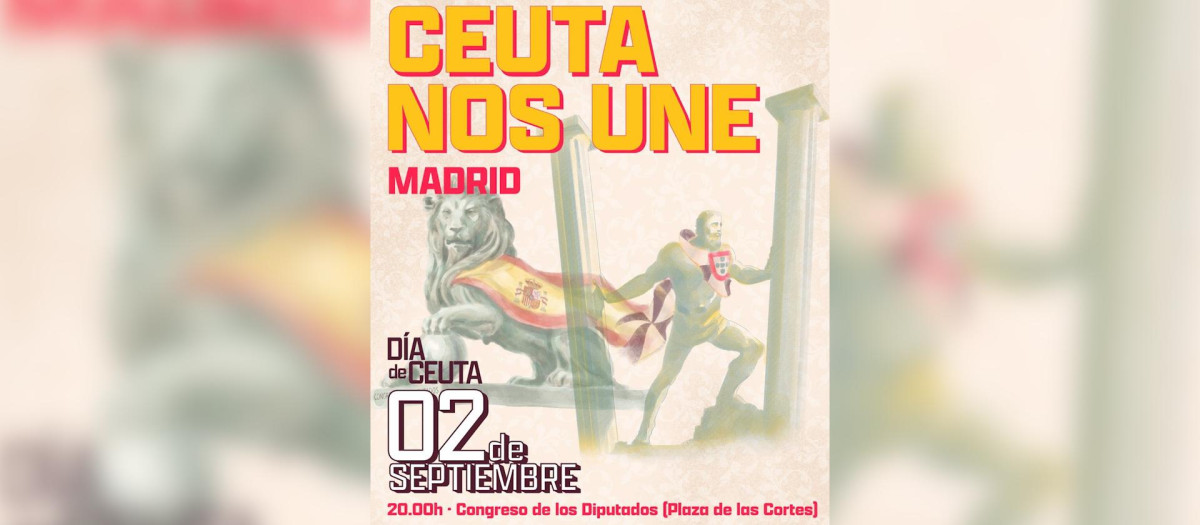 Convocatoria de manifestación por Ceuta para el 2 de septiembre