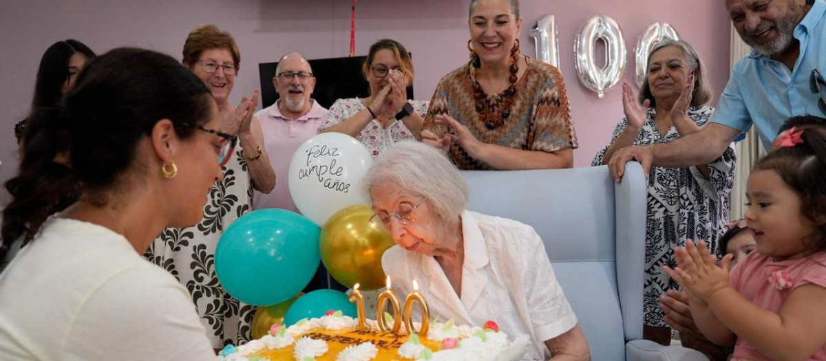 La centenaria cordobesa Ana Osuna