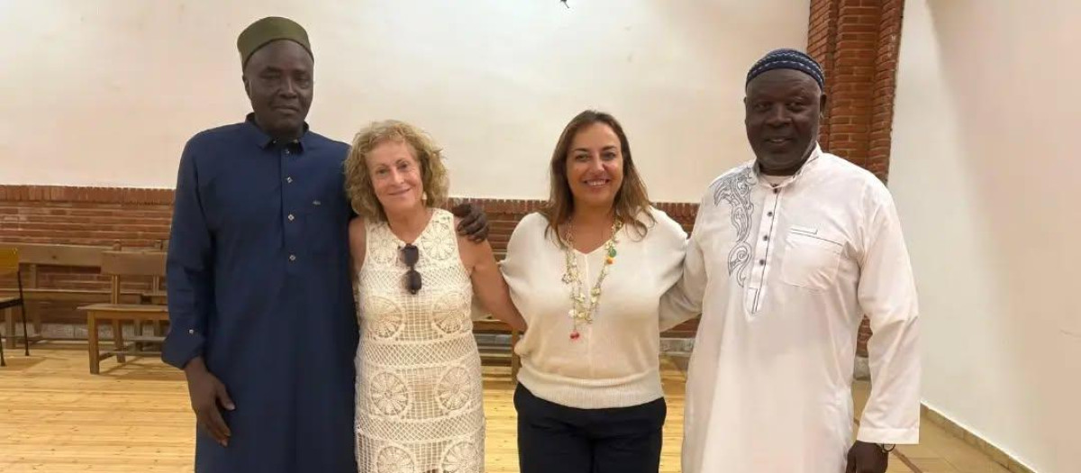 La alcaldesa de Palencia, Miriam Andrés, celebra el nacimiento de Mahoma en una parroquia