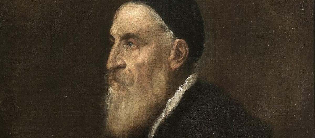 Autorretrato de Tiziano expuesto en el Museo del Prado