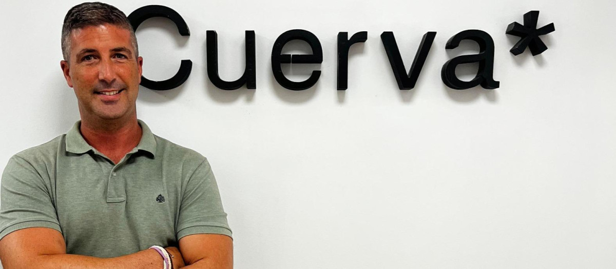 Sergio Villa, jefe de obra en Cuerva