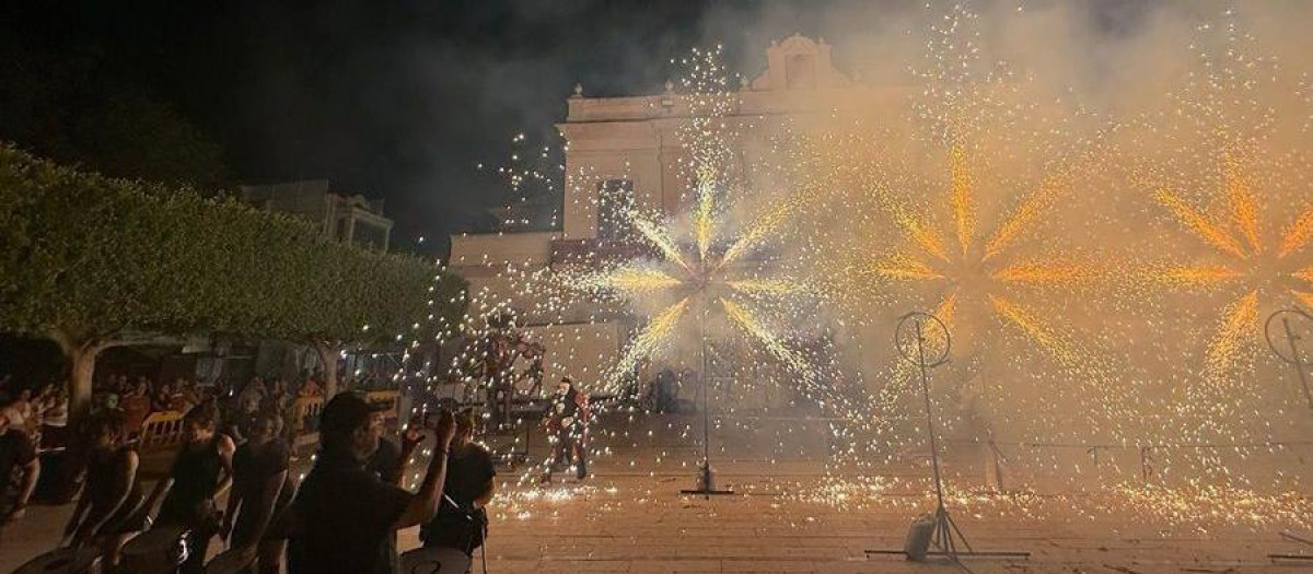 Imagen de archivo de unas fiestas patronales en Alfafar, Valencia