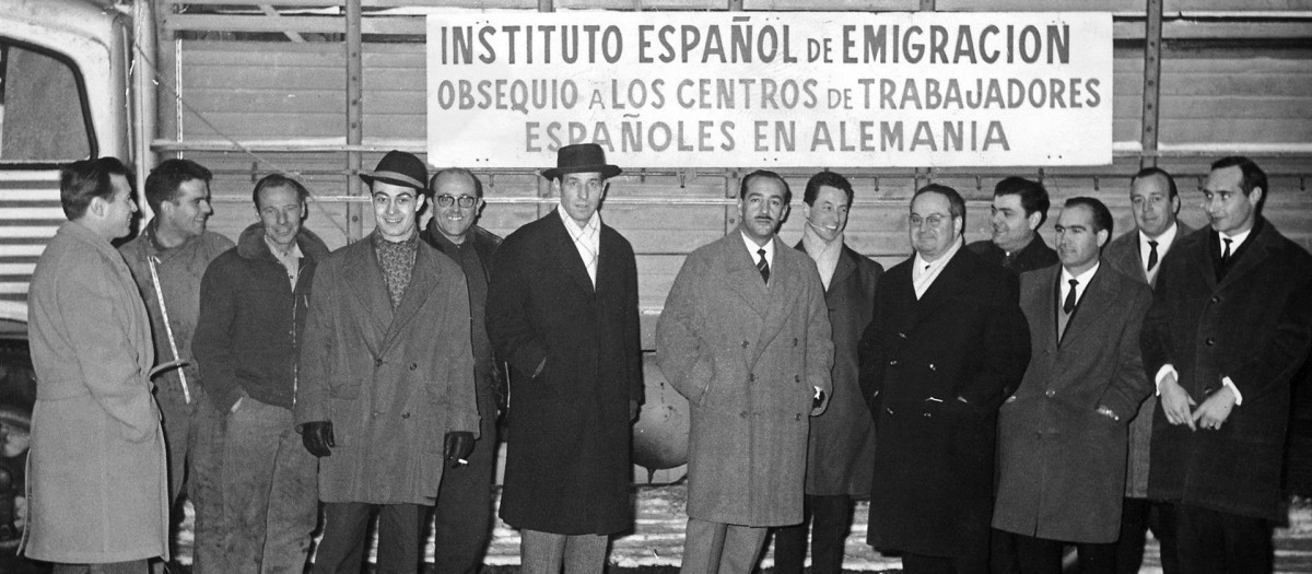 Trabajadores españoles en Alemania, en 1963
