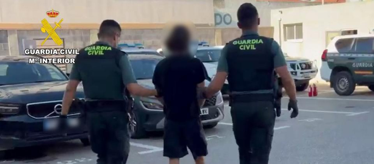 Uno de los fugitivos detenidos en Torrevieja (Alicante)