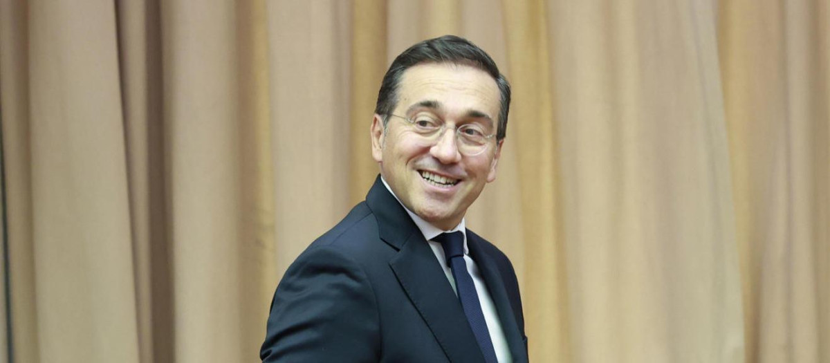 El ministro de Asuntos Exteriores, José Manuel Albares, este viernes