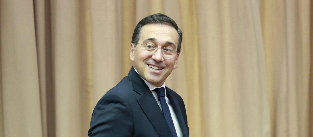 El ministro de Asuntos Exteriores, José Manuel Albares, este viernes