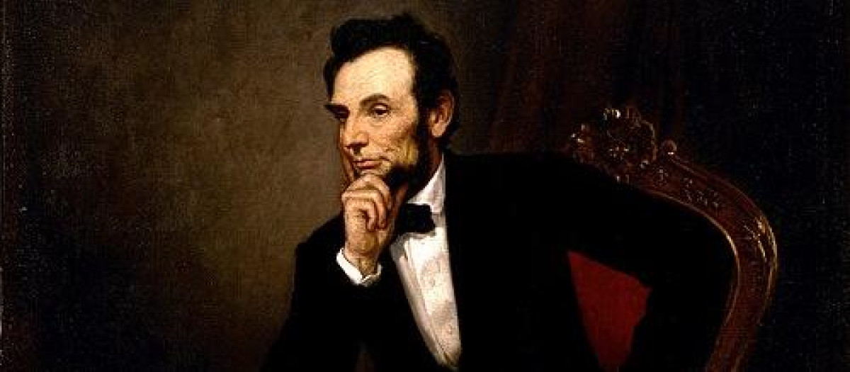 El expresidente de Estados Unidos Abraham Lincoln por George Peter Alexander Healy