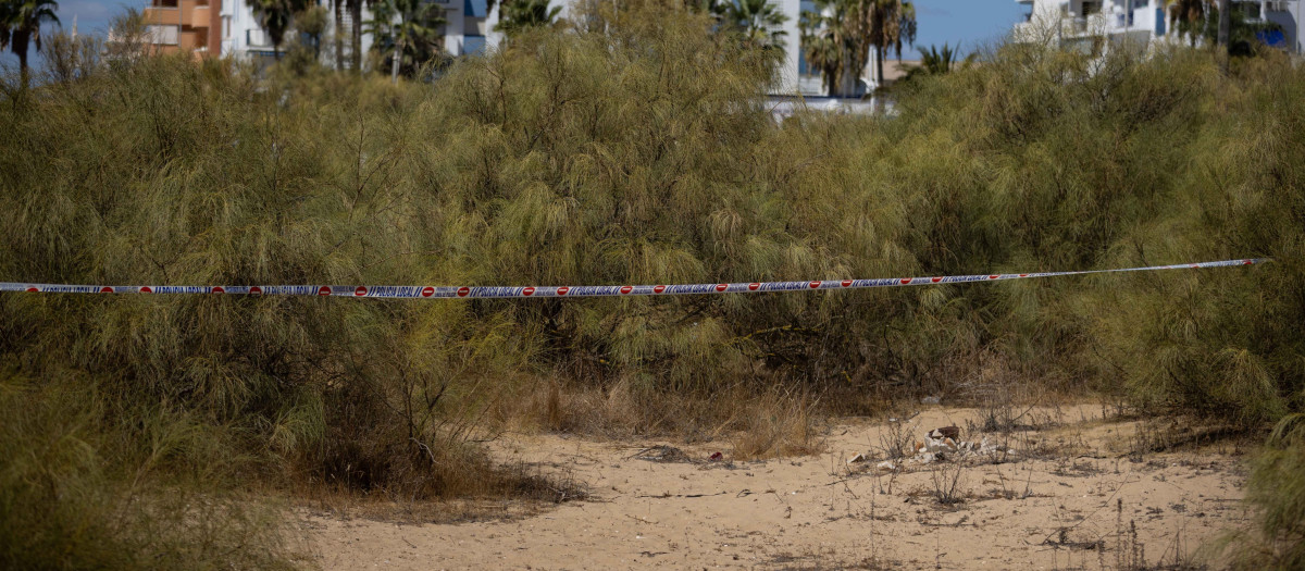 Zona de Isla Cristina (Huelva) donde ha aparecido muerta una mujer en un posible caso de violencia de género