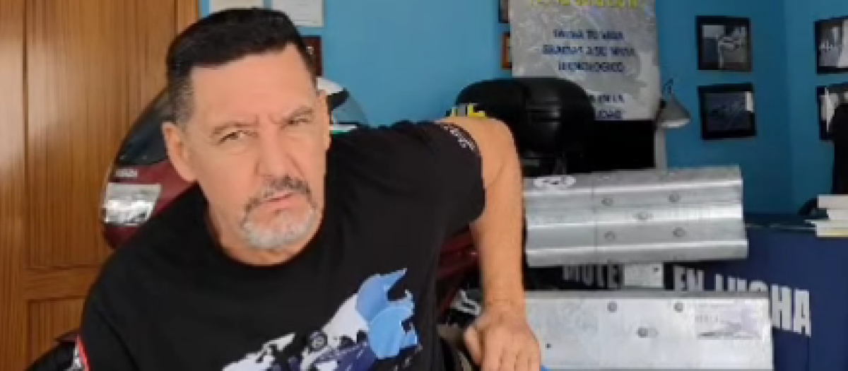 Imagen del agente ex agente de la Guardia Civil de Tráfico
