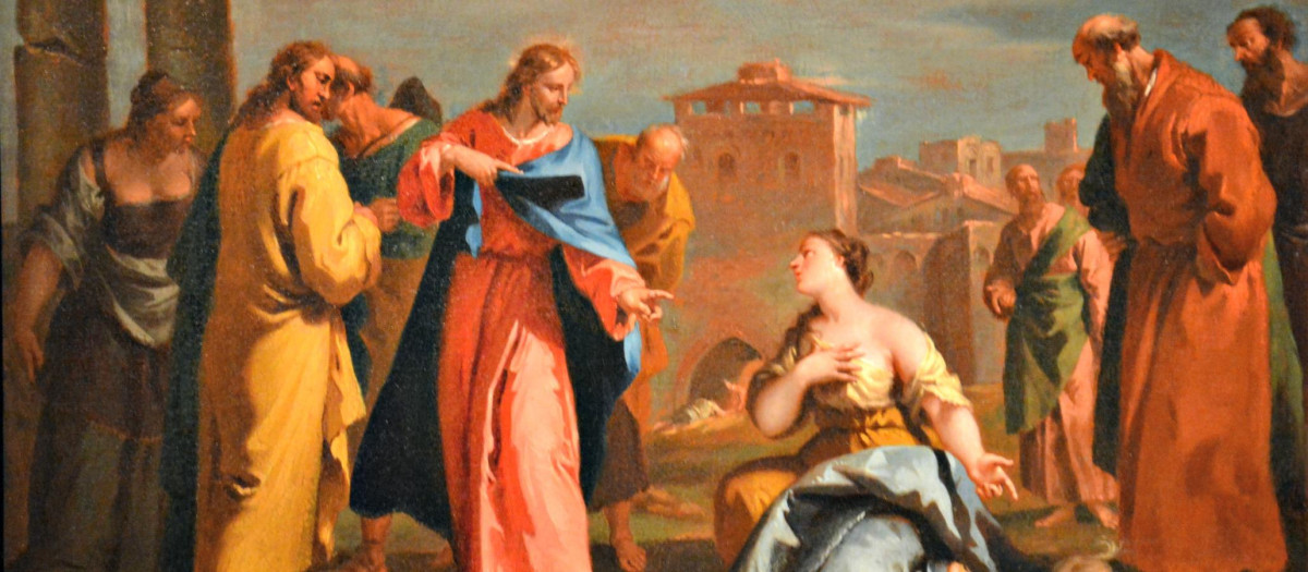 Cristo con la mujer sirofenicia
