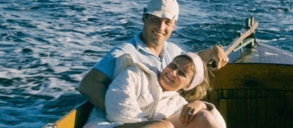 El difunto Rey Harald y la Reina Sonia de Noruega