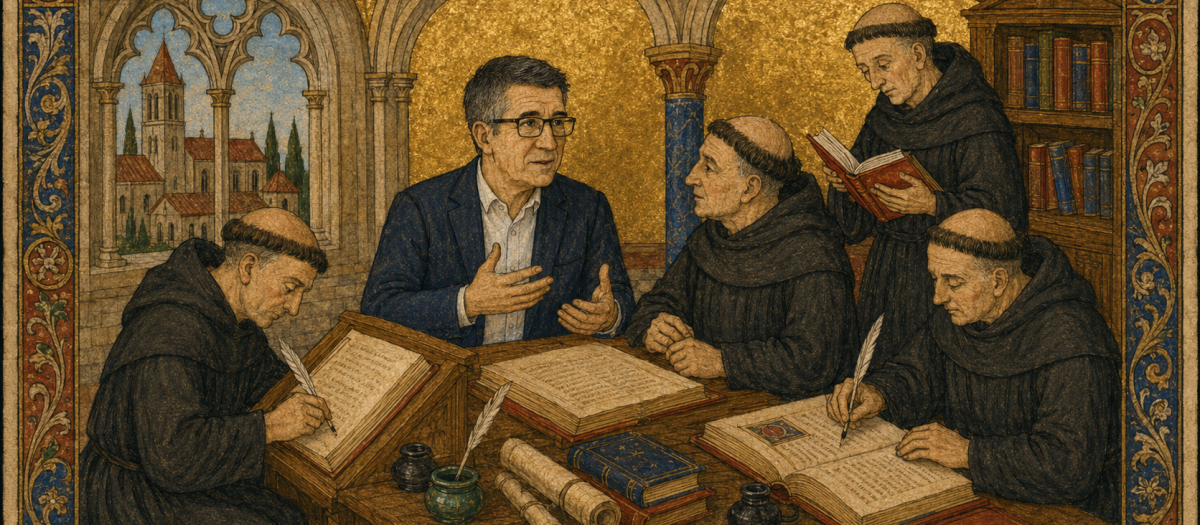 La filosofía medieval ha encontrado en Patxi López un nuevo divulgador.