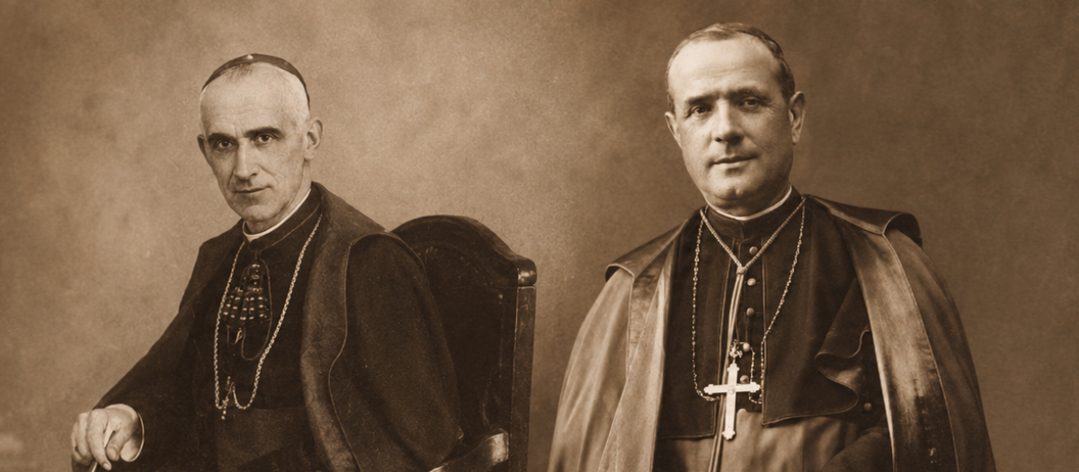 Los beatoa Diego Ventaja Olmos y Manuel Medina Olmos
