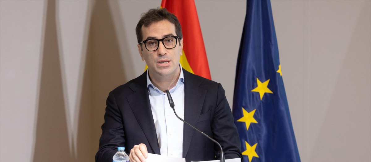El vicepresidente primero y ministro de Economía, Comercio y Empresa, Carlos Cuerpo.