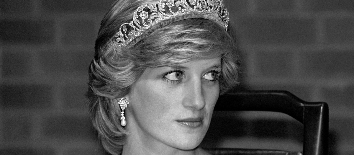Lady Di, la Princesa de Gales con la tiara Spencer