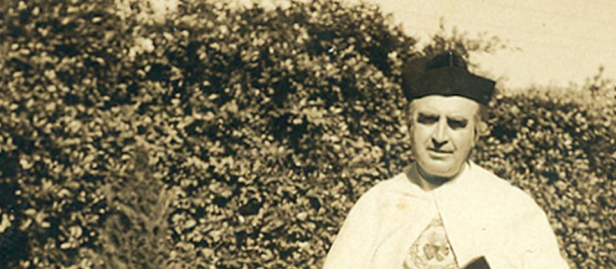 El padre Eustaquio van Lieshout