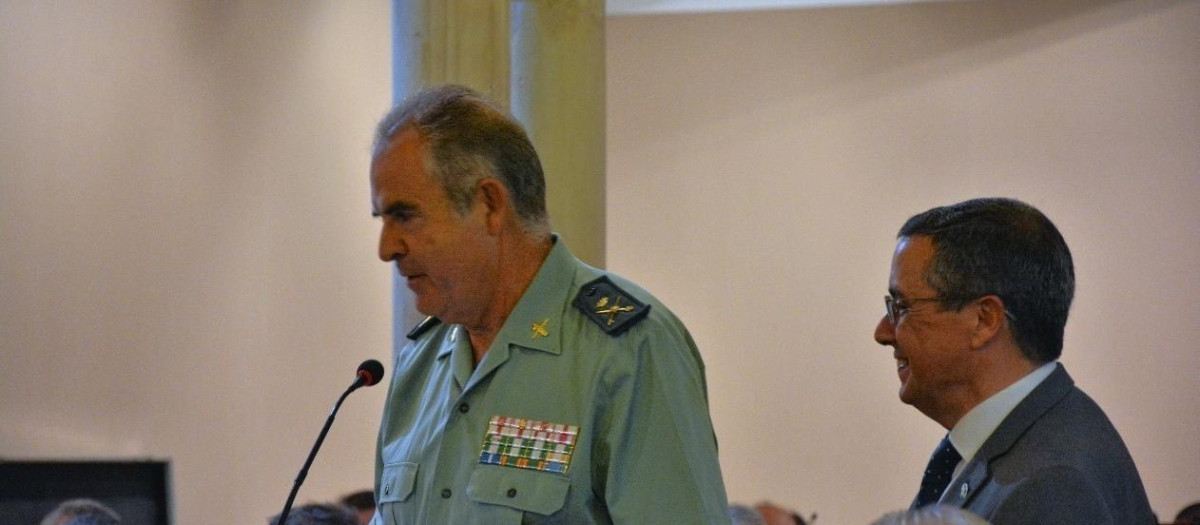 El general de brigada de la Guardia Civil Manuel Contreras, en una imagen de archivo