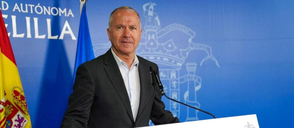 El vicepresidente primero del Ejecutivo melillense y consejero de Turismo, Miguel Marín