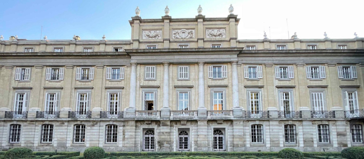 El Palacio de Liria es una de las residencias provadas más importantes de Madrdi