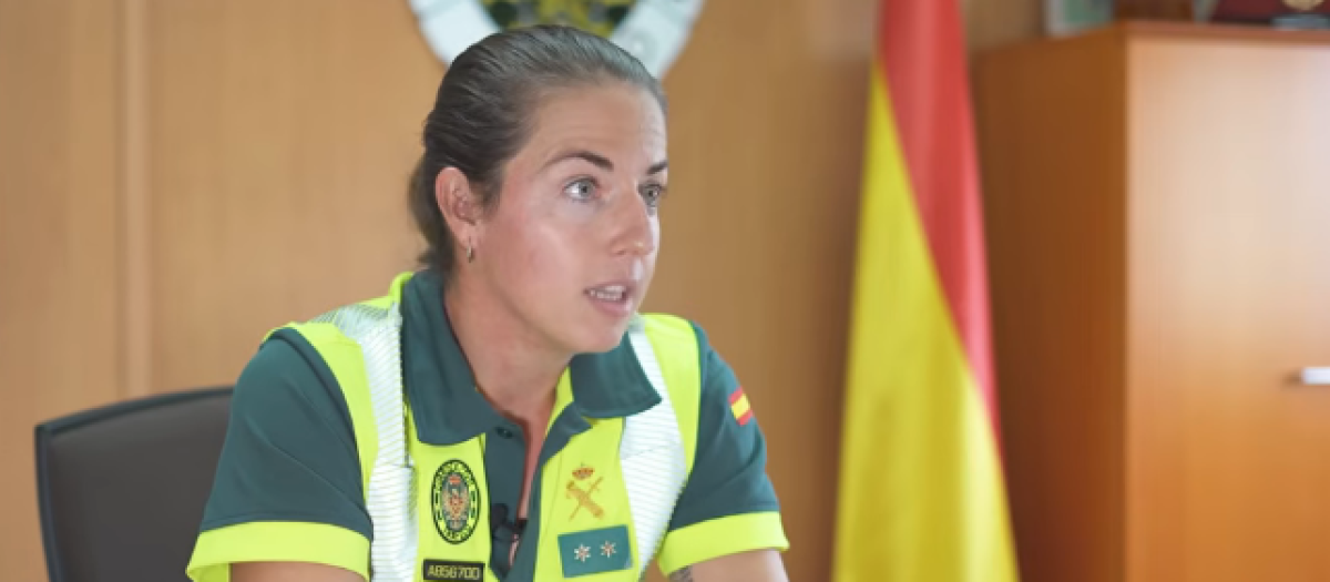 La teniente Laura Granja es una experta en seguridad vial y una convencida de su eficacia
