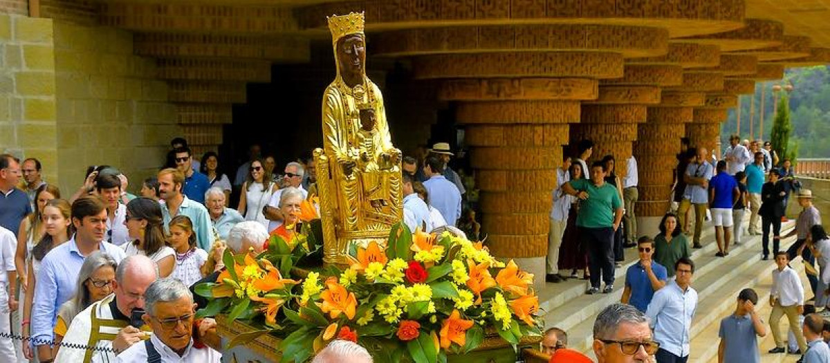 La talla románica de la Virgen de Torreciudad