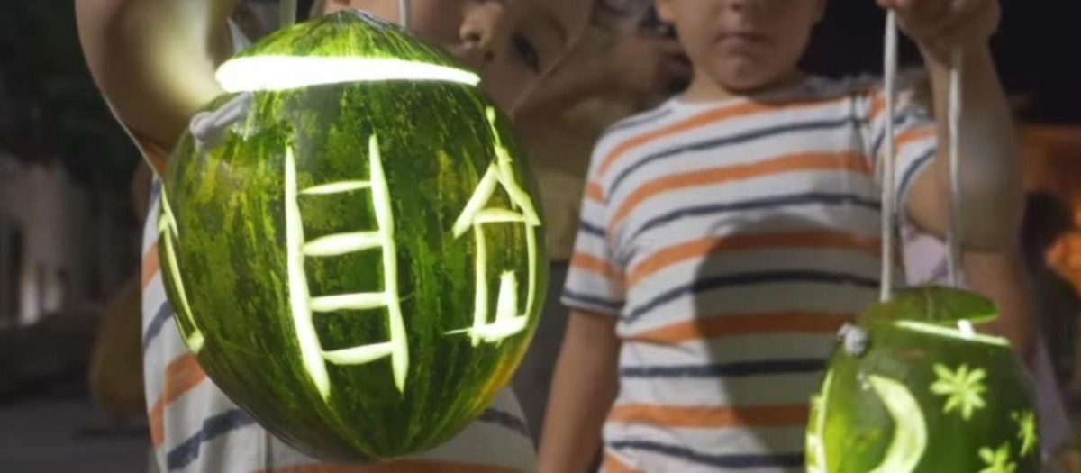 Farolillos de melón