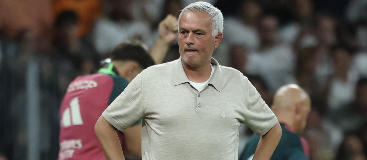 José Mourinho, entrenador del Real Madrid